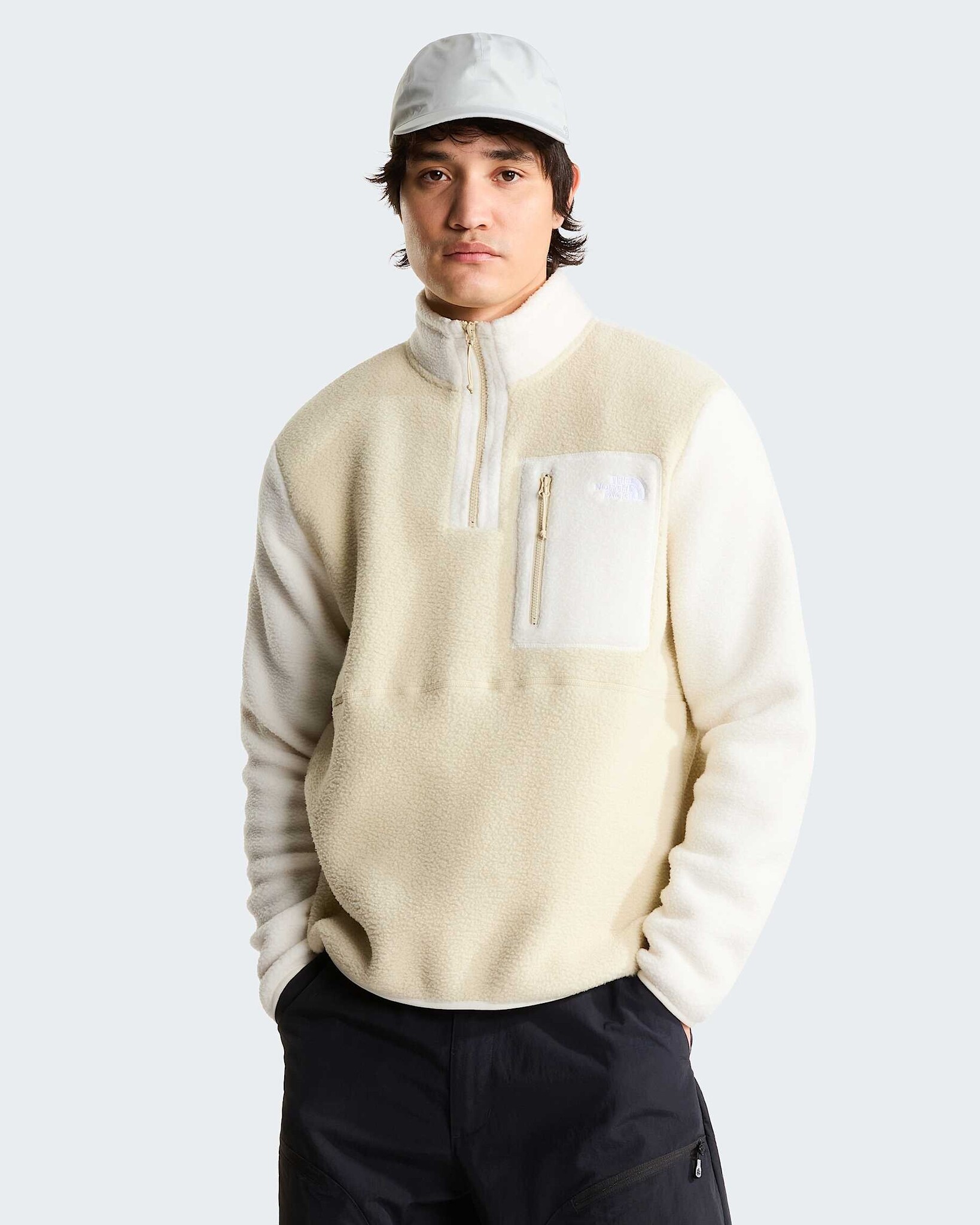 The North Face M' Yumiori 1/4 Zip - Desert Stone/White Dune