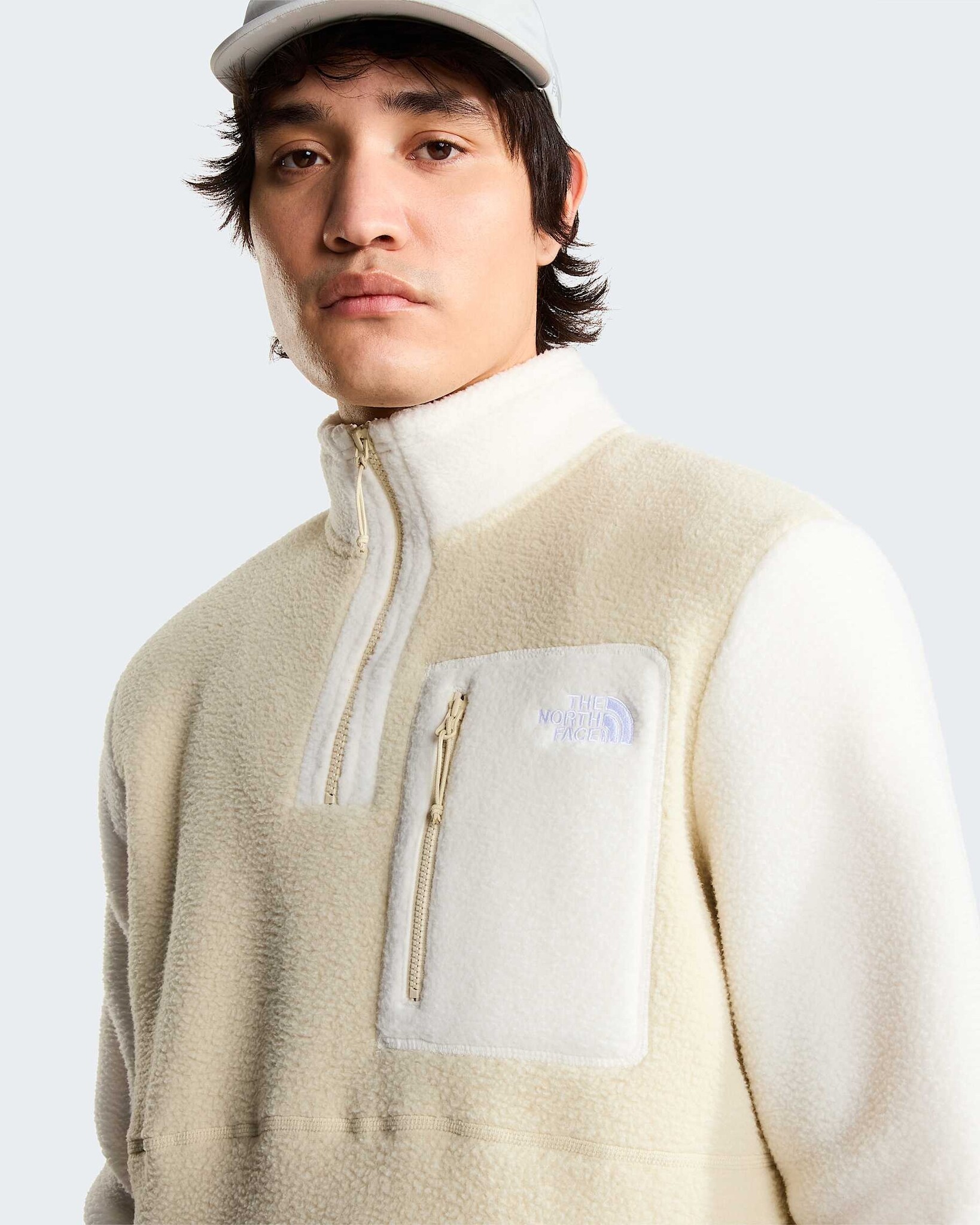 The North Face M' Yumiori 1/4 Zip - Desert Stone/White Dune