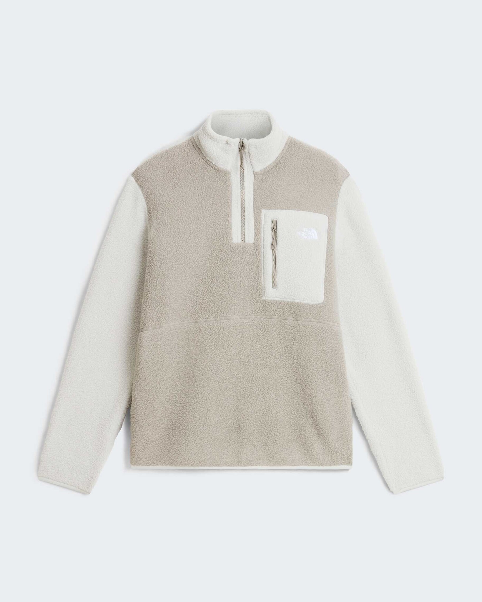 The North Face M' Yumiori 1/4 Zip - Stone Slab/Cumulus Cloud