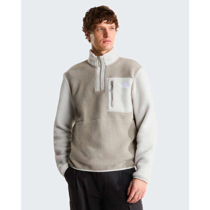 The North Face M' Yumiori 1/4 Zip - Stone Slab/Cumulus Cloud