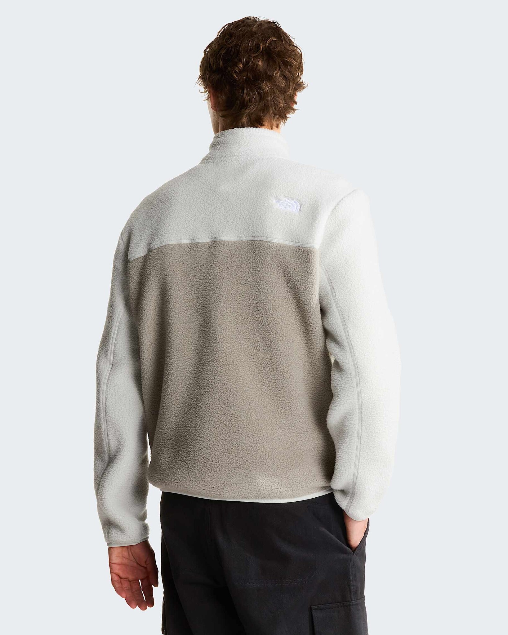 The North Face M' Yumiori 1/4 Zip - Stone Slab/Cumulus Cloud