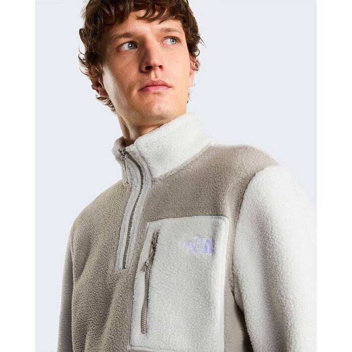 The North Face M' Yumiori 1/4 Zip - Stone Slab/Cumulus Cloud