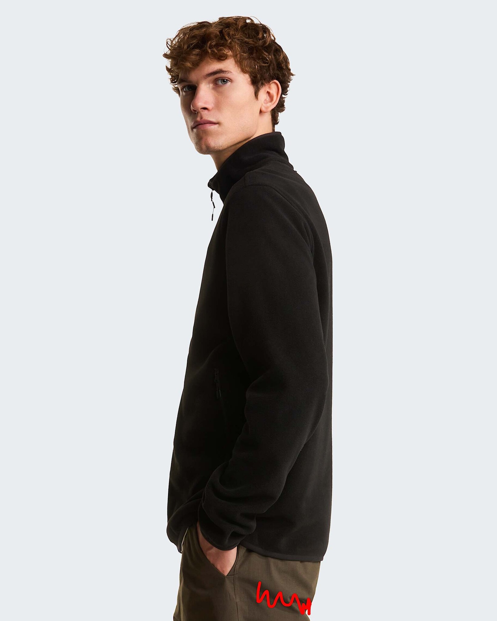 The North Face M Glacier Fleece Jacket - TNF Black