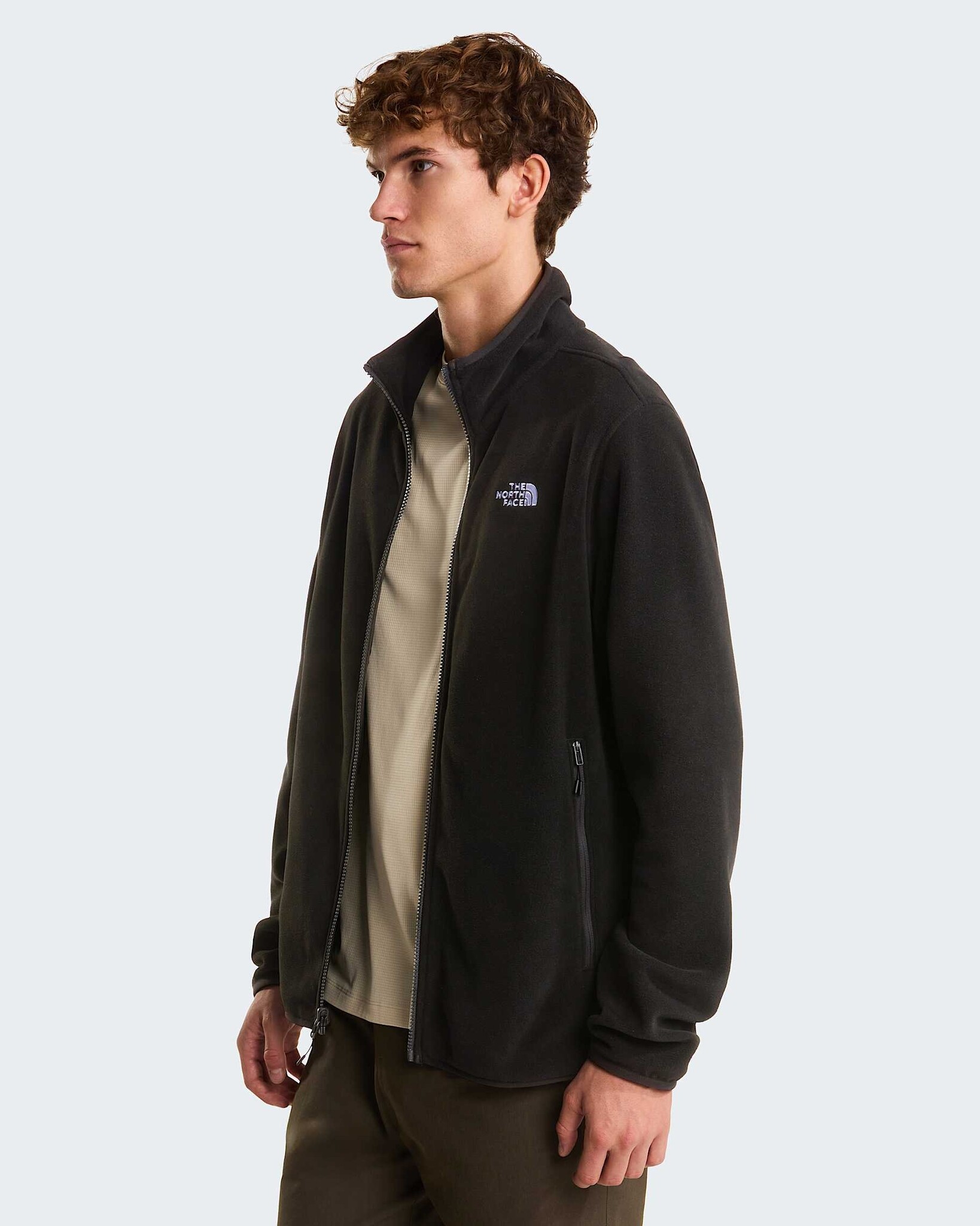 The North Face M Glacier Fleece Jacket - TNF Black