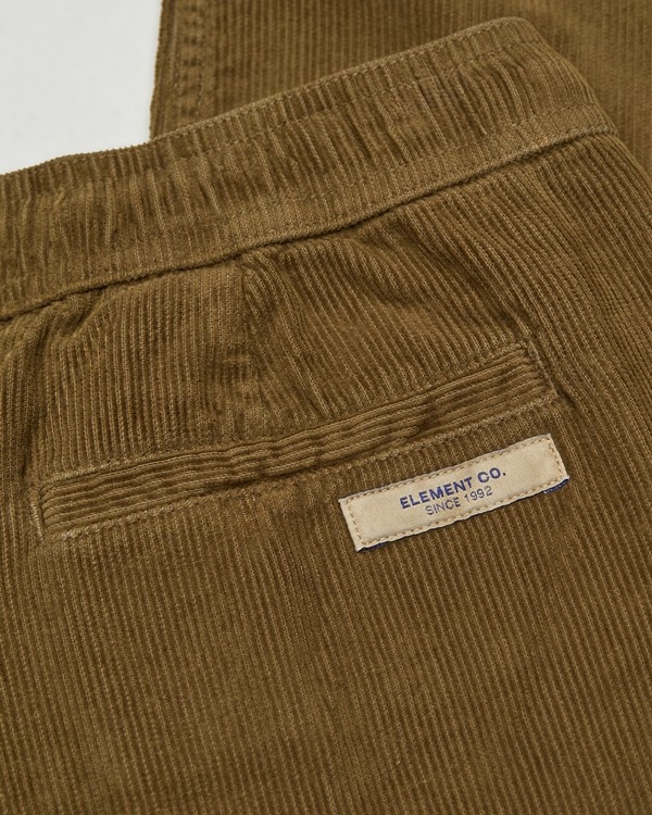 Element Relax Comfort Chino Corduroy Youth - Sépia