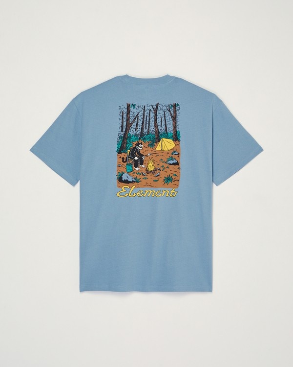 Element Marshmallo S/S T-Shirt - Fadded Denim