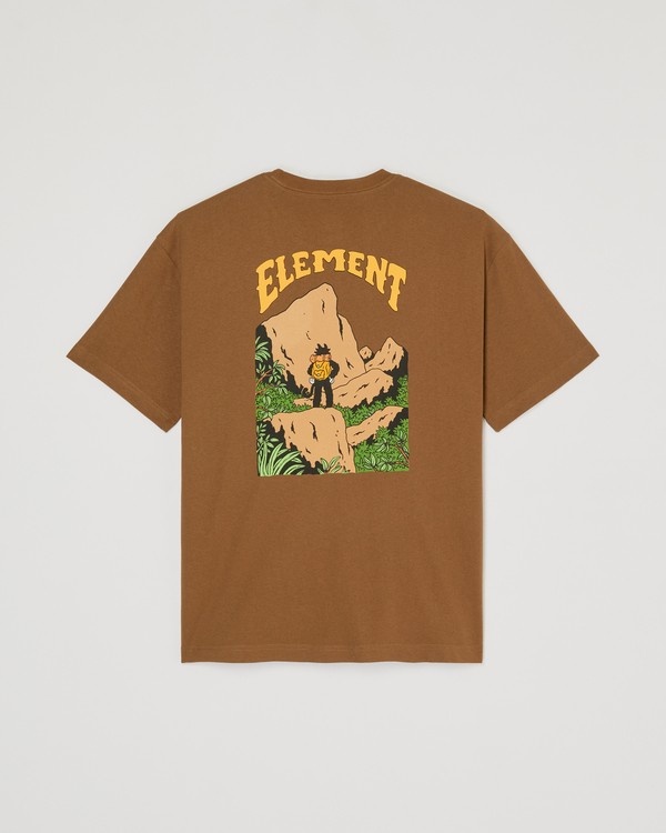 Element Summit S/S T-Shirt - Sepia