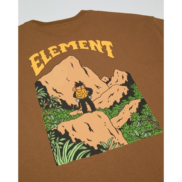 Element Summit S/S T-Shirt - Sepia