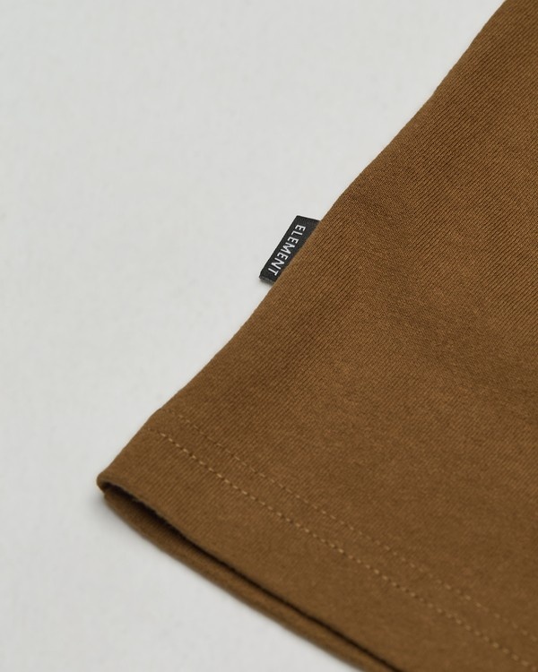 Element Summit S/S T-Shirt - Sepia