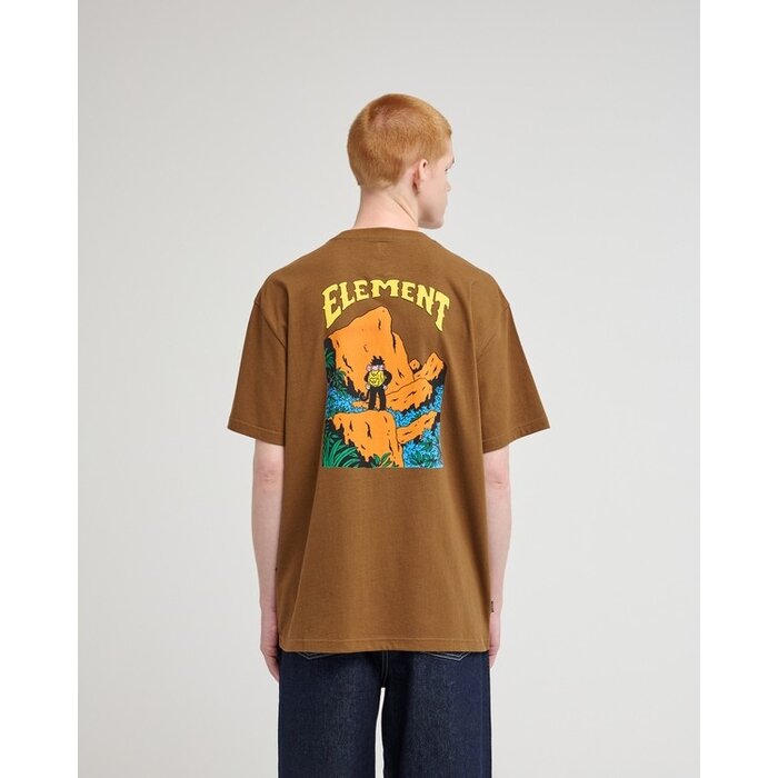 Element Summit S/S T-Shirt - Sepia