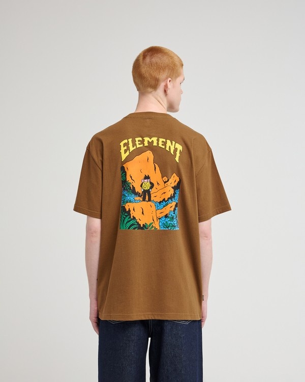 Element Summit S/S T-Shirt - Sepia