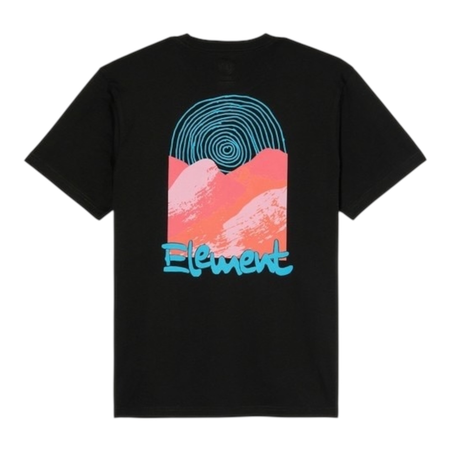 Element Sound Waves S/S T-Shirt - Flint Black
