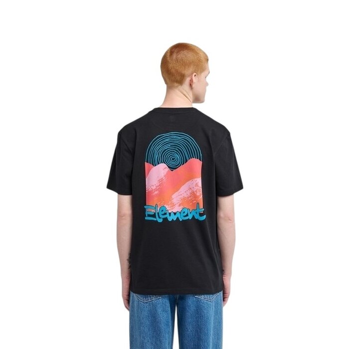 Element Sound Waves S/S T-Shirt - Flint Black