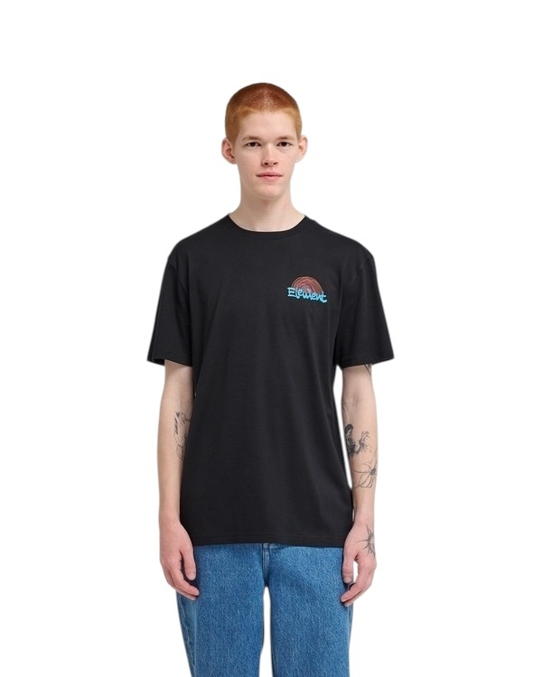 Element Sound Waves S/S T-Shirt - Flint Black