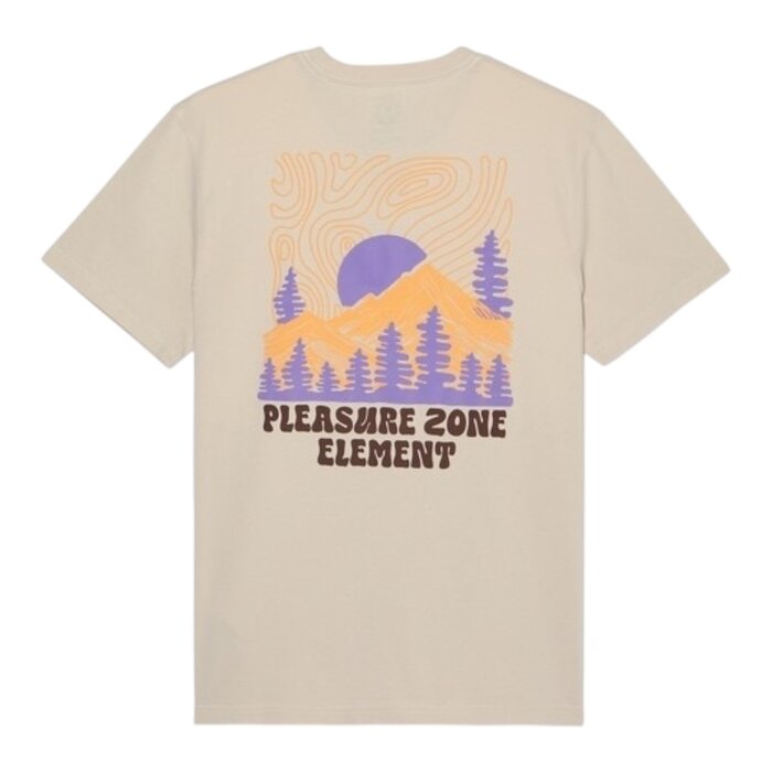 Element Pleasure S/S T-Shirt - Oat Milk