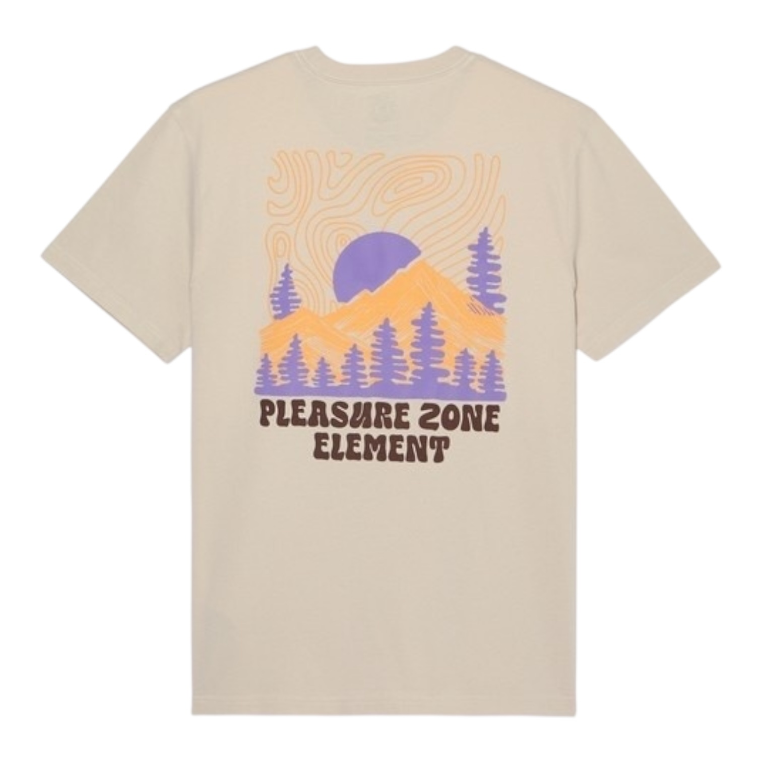 Element Pleasure S/S T-Shirt - Oat Milk