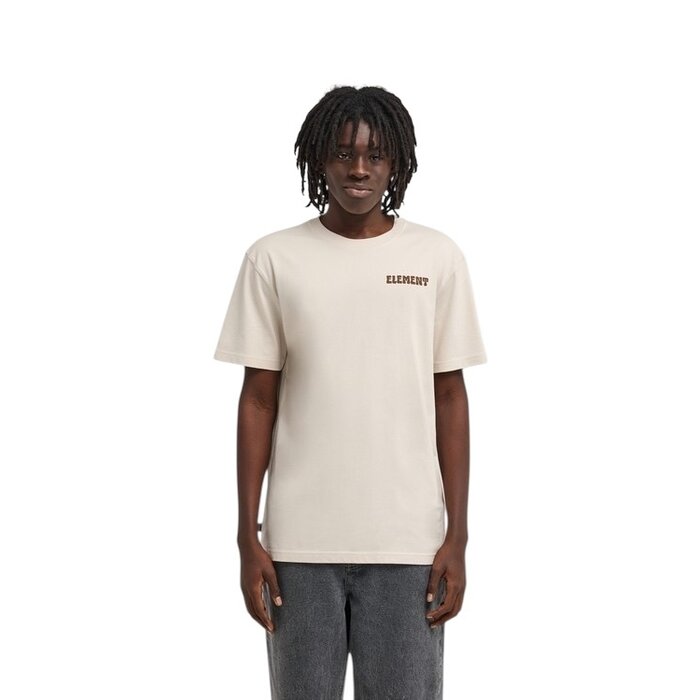Element Pleasure S/S T-Shirt - Oat Milk