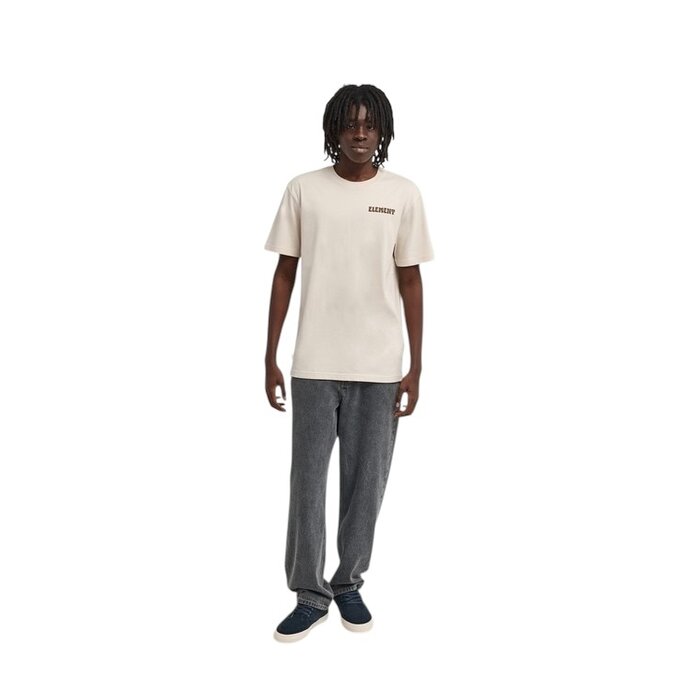 Element Pleasure S/S T-Shirt - Oat Milk