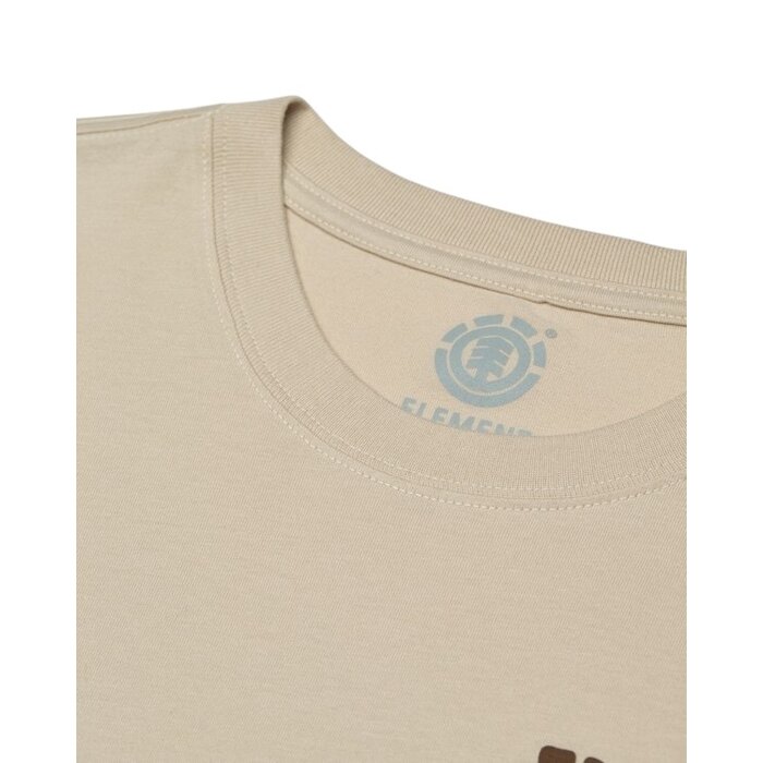 Element Pleasure S/S T-Shirt - Oat Milk
