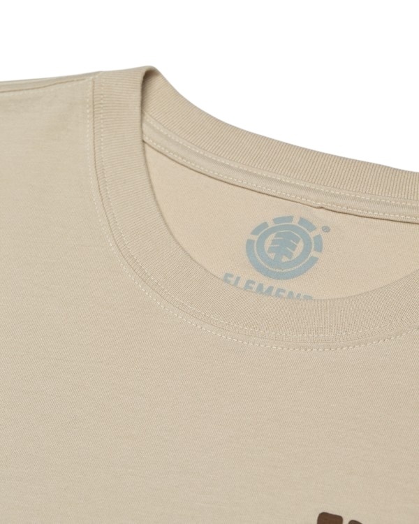 Element Pleasure S/S T-Shirt - Oat Milk