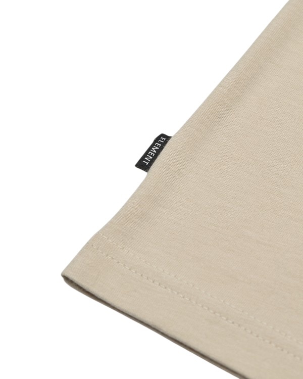 Element Pleasure S/S T-Shirt - Oat Milk