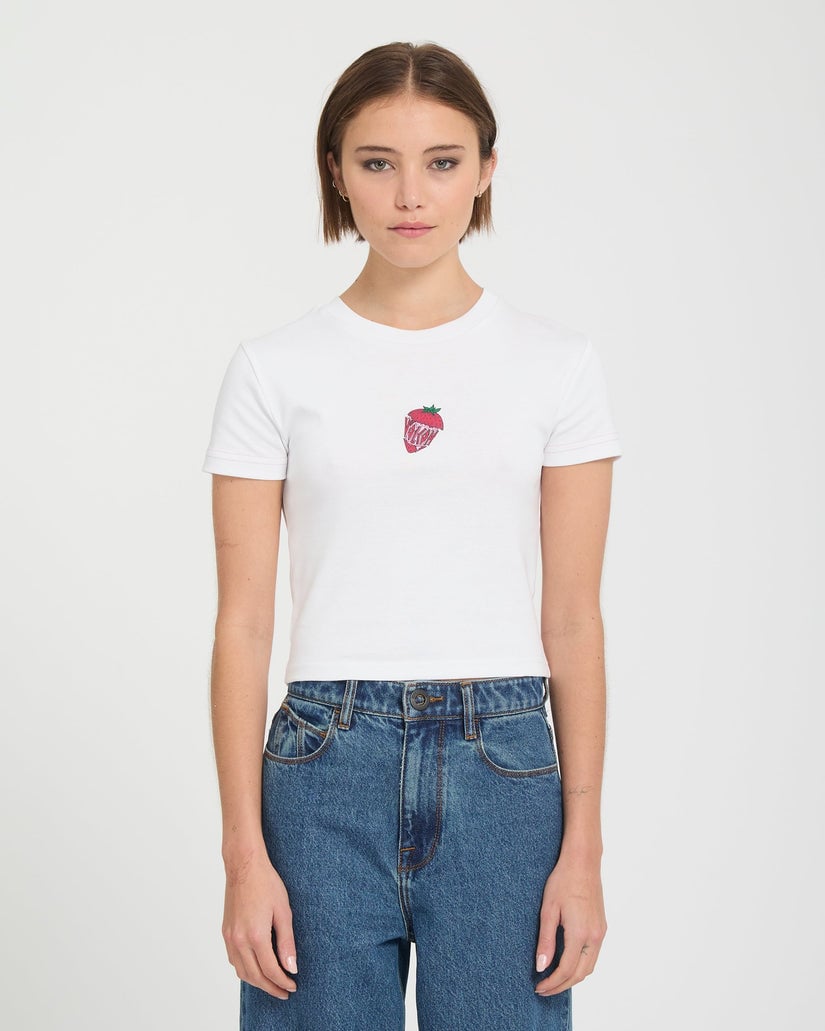 Volcom Eyeson Tee - White