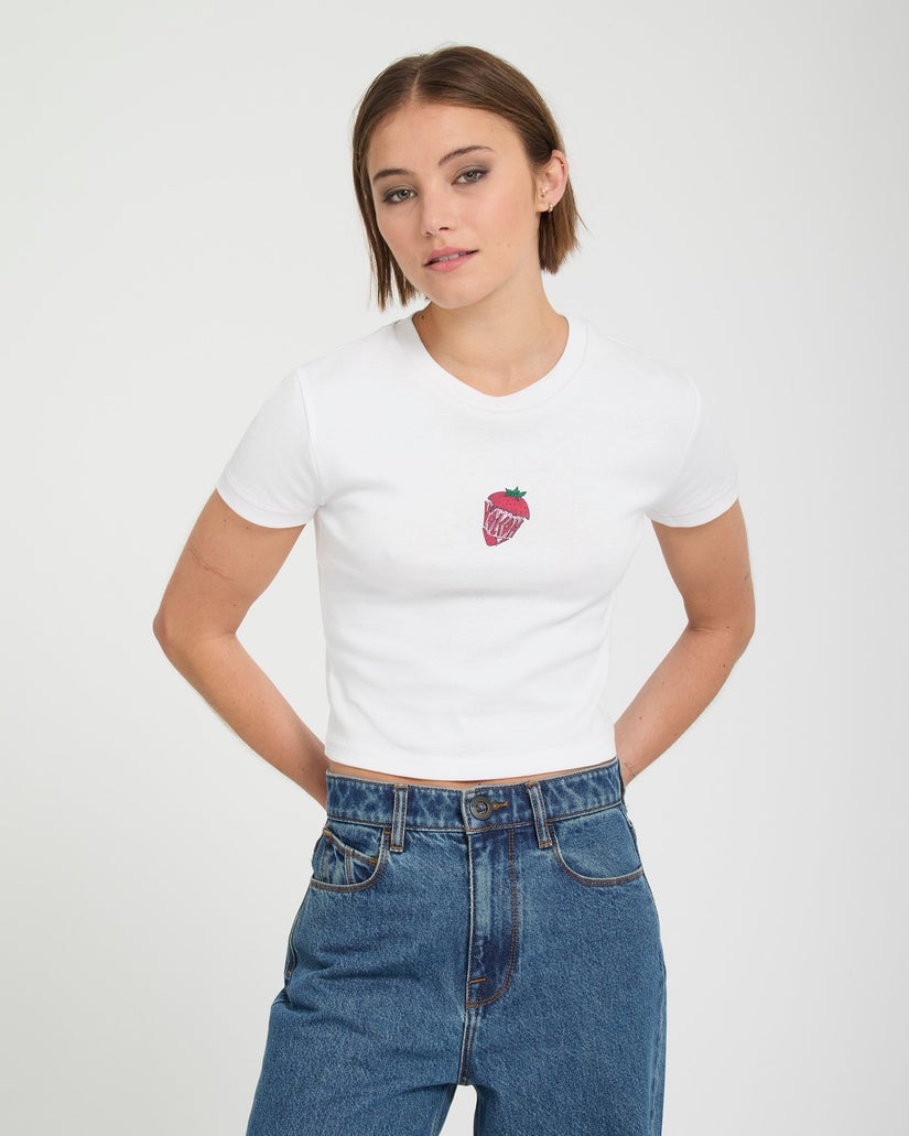 Volcom Eyeson Tee - White