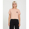 Dial Crop Tee - Misty Rose