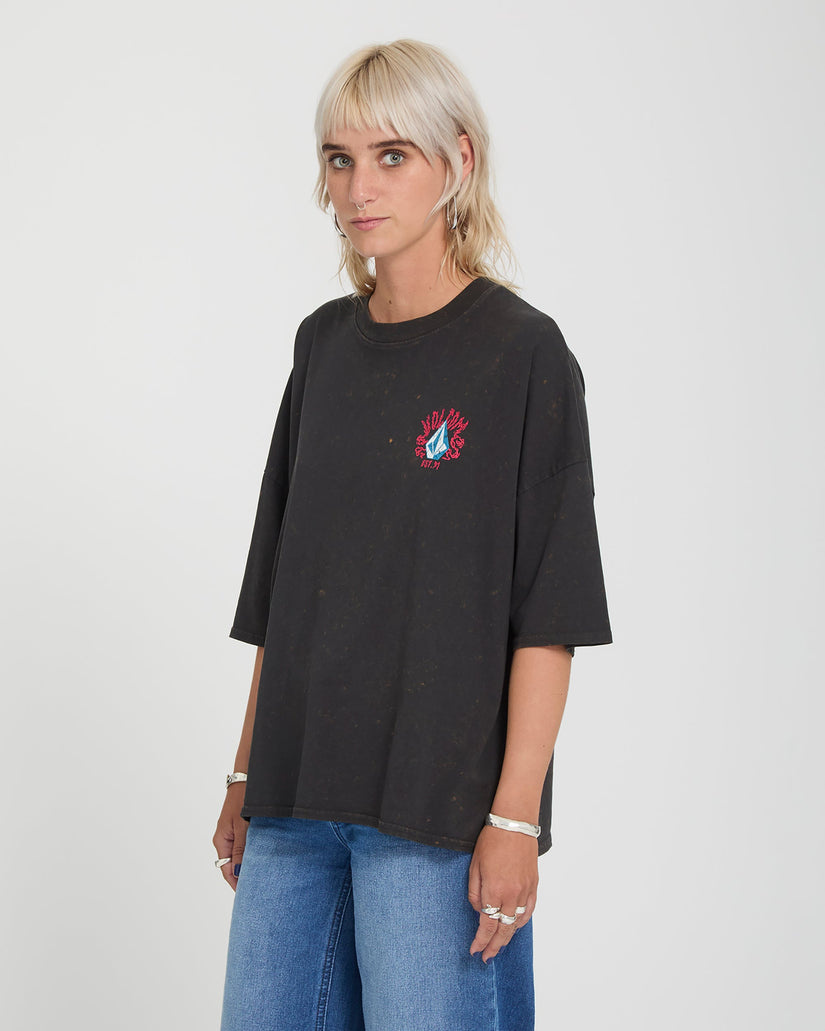 Volcom Voltrip Tee - Vintage Black