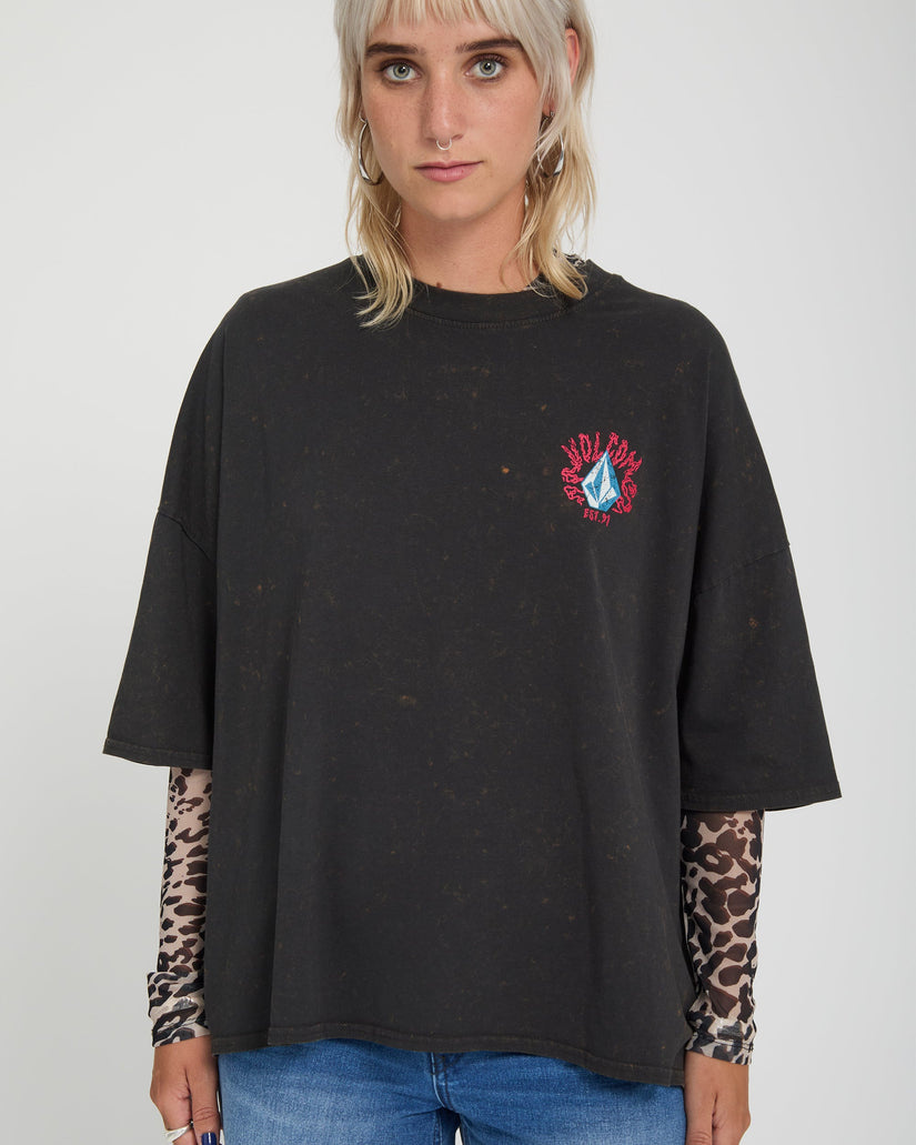 Volcom Voltrip Tee - Vintage Black