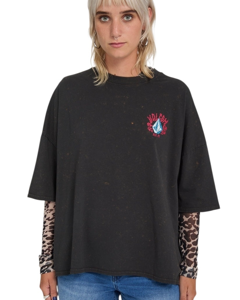 Volcom Voltrip Tee - Vintage Black