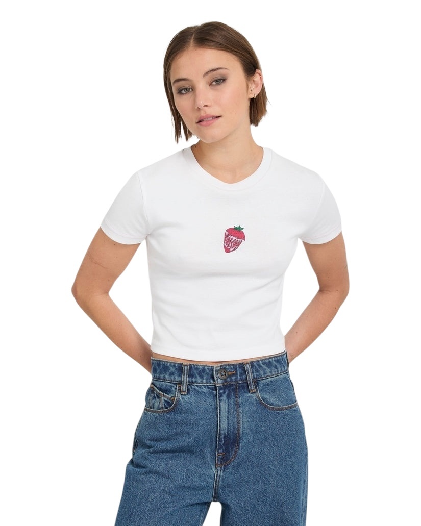 Volcom Eyeson Tee - White
