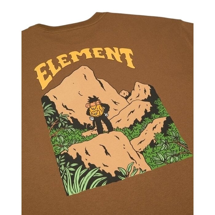 Element Summit S/S T-Shirt - Sepia