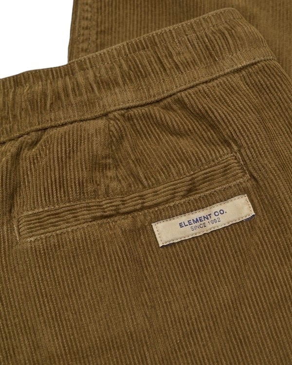 Element Relax Comfort Chino Corduroy Youth - Sépia