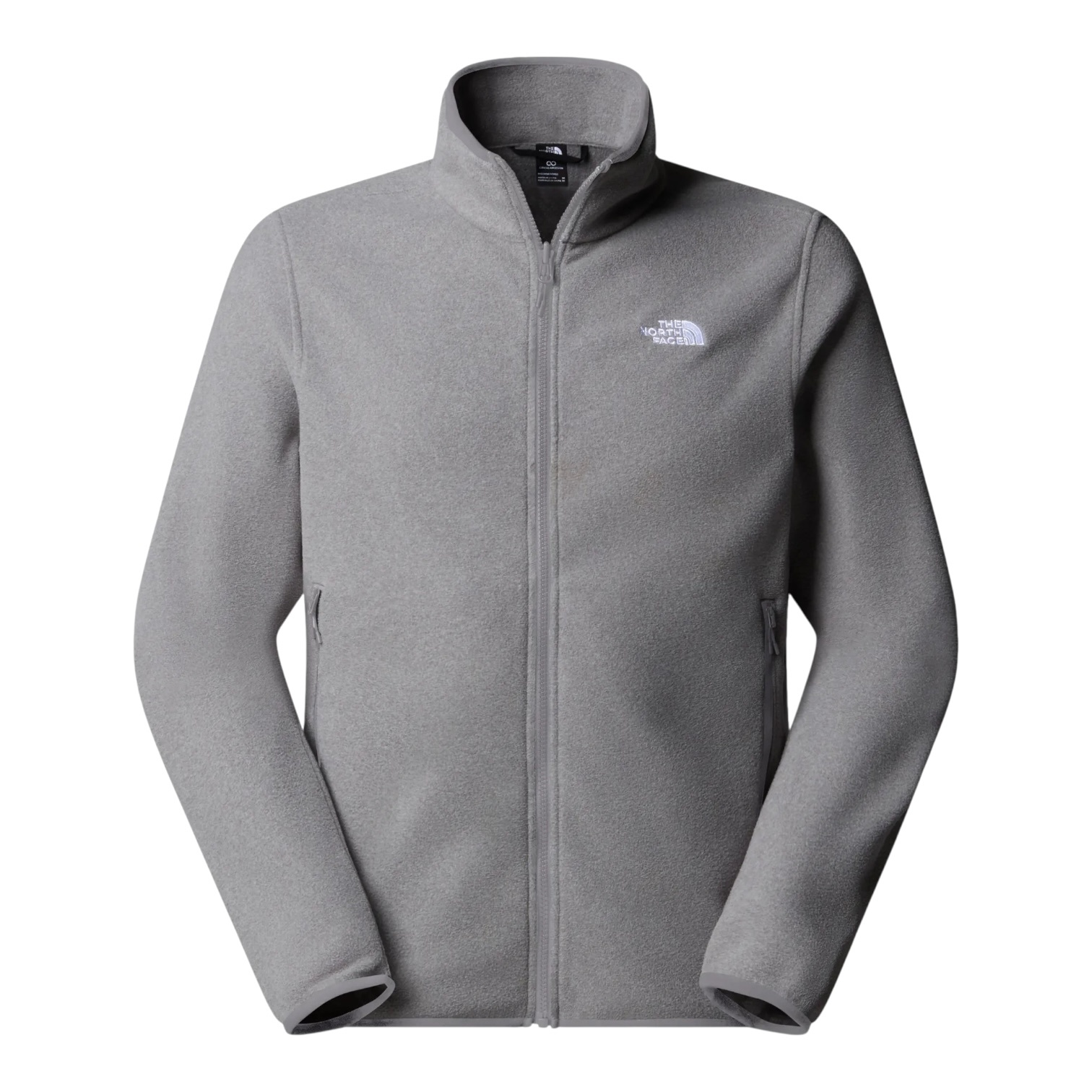 The North Face M Glacier Fleece Jacket - TNF Mid Grey Heather
