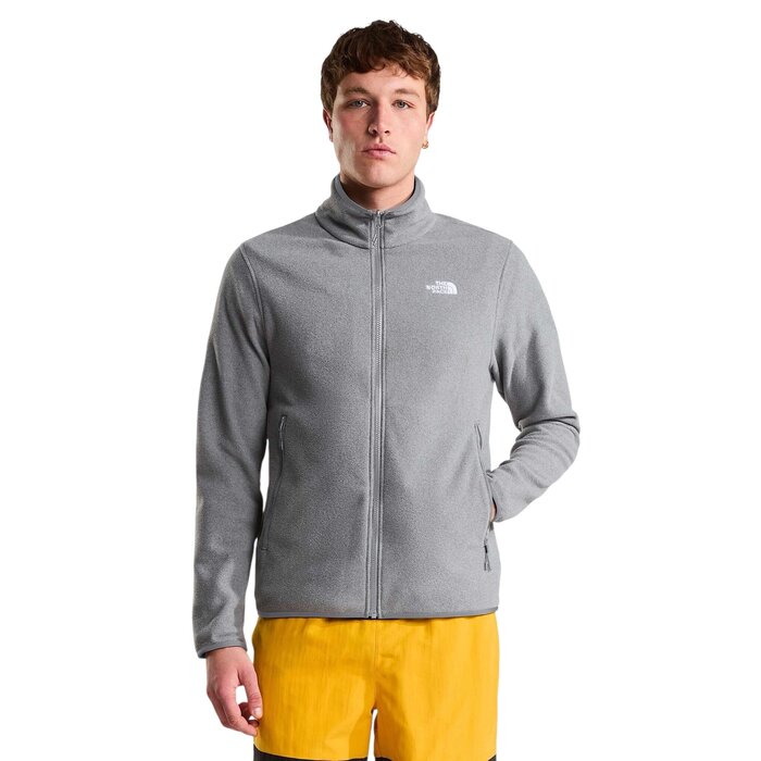 The North Face M Glacier Fleece Jacket - TNF Mid Grey Heather