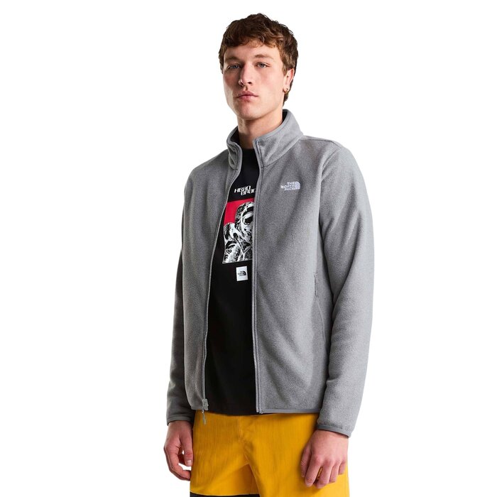 The North Face M Glacier Fleece Jacket - TNF Mid Grey Heather