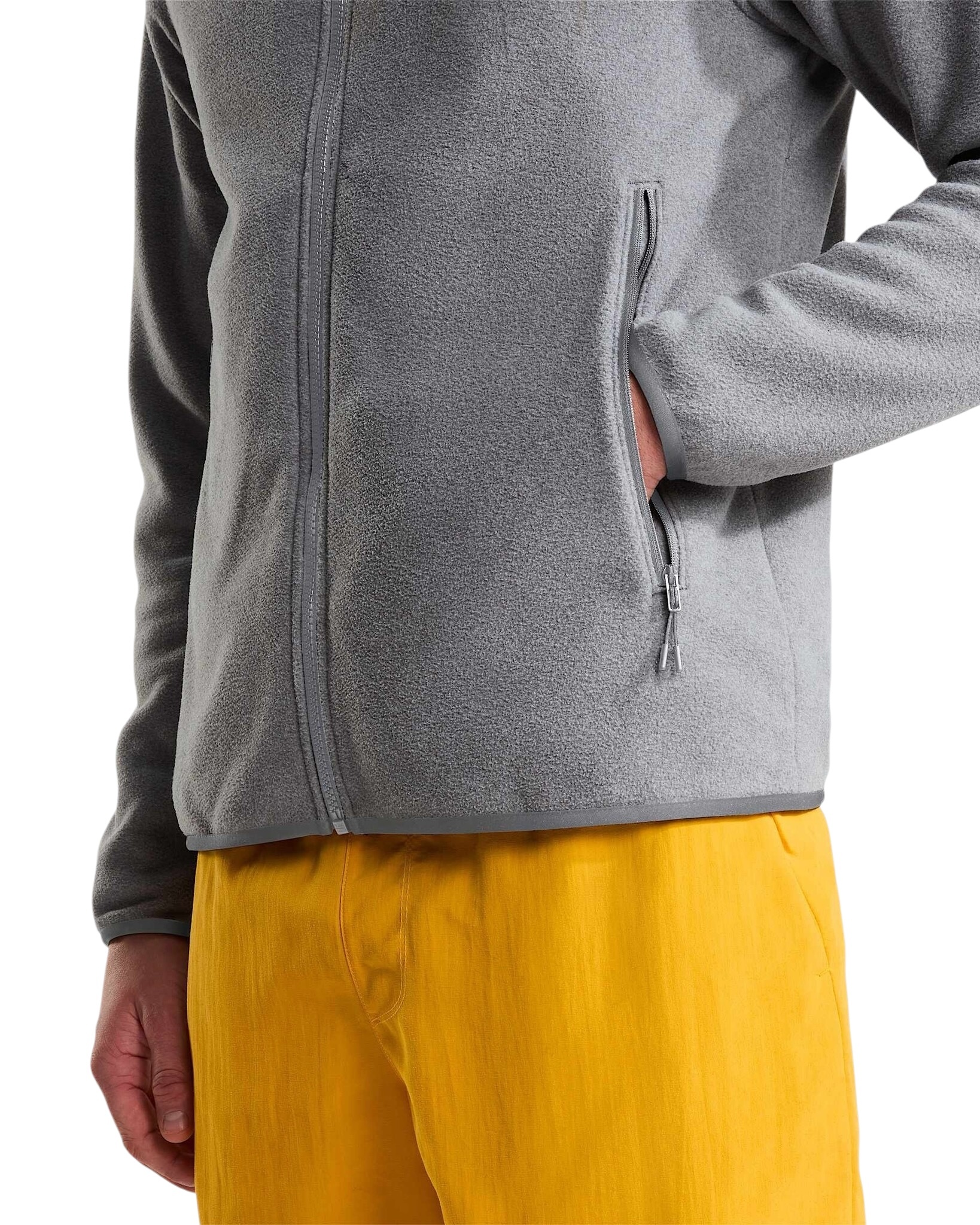 The North Face M Glacier Fleece Jacket - TNF Mid Grey Heather