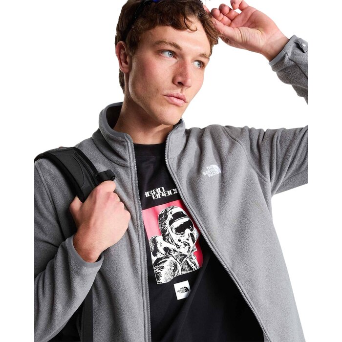 The North Face M Glacier Fleece Jacket - TNF Mid Grey Heather