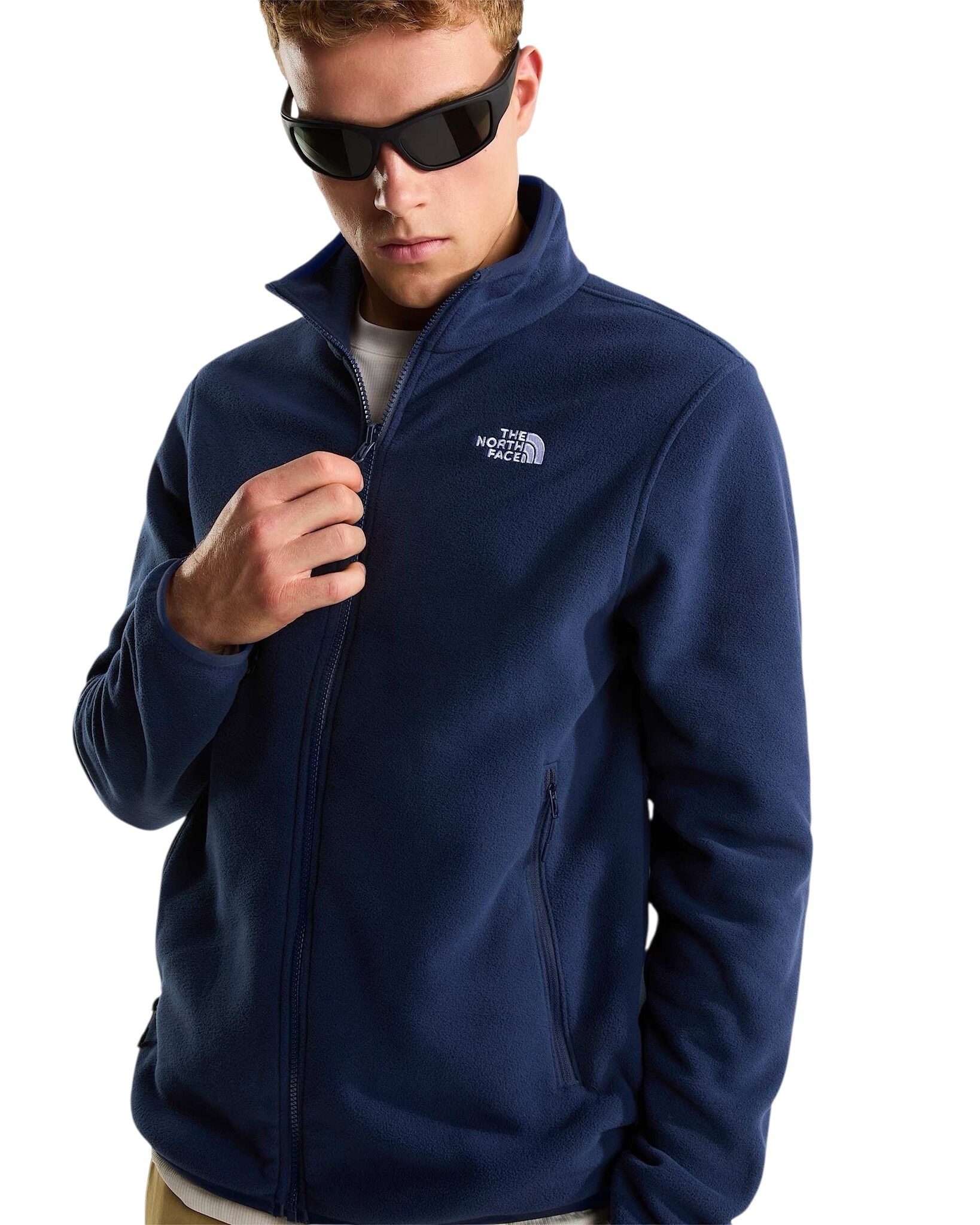 The North Face M Glacier Fleece Jacket - Summit Navy