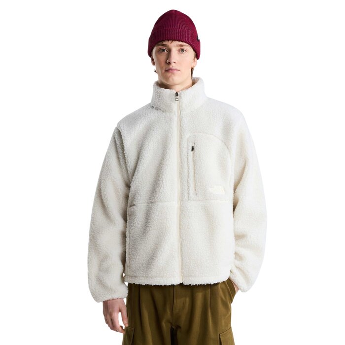 The North Face M' Extreme Pile 2 Full ZIP Jacket - White Dune