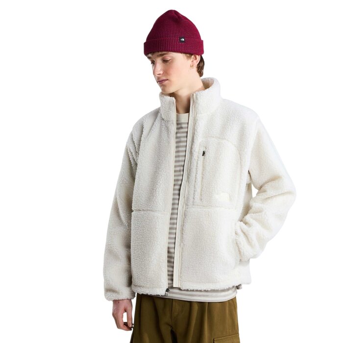 The North Face M' Extreme Pile 2 Full ZIP Jacket - White Dune