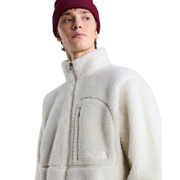 The North Face M' Extreme Pile 2 Full ZIP Jacket - White Dune