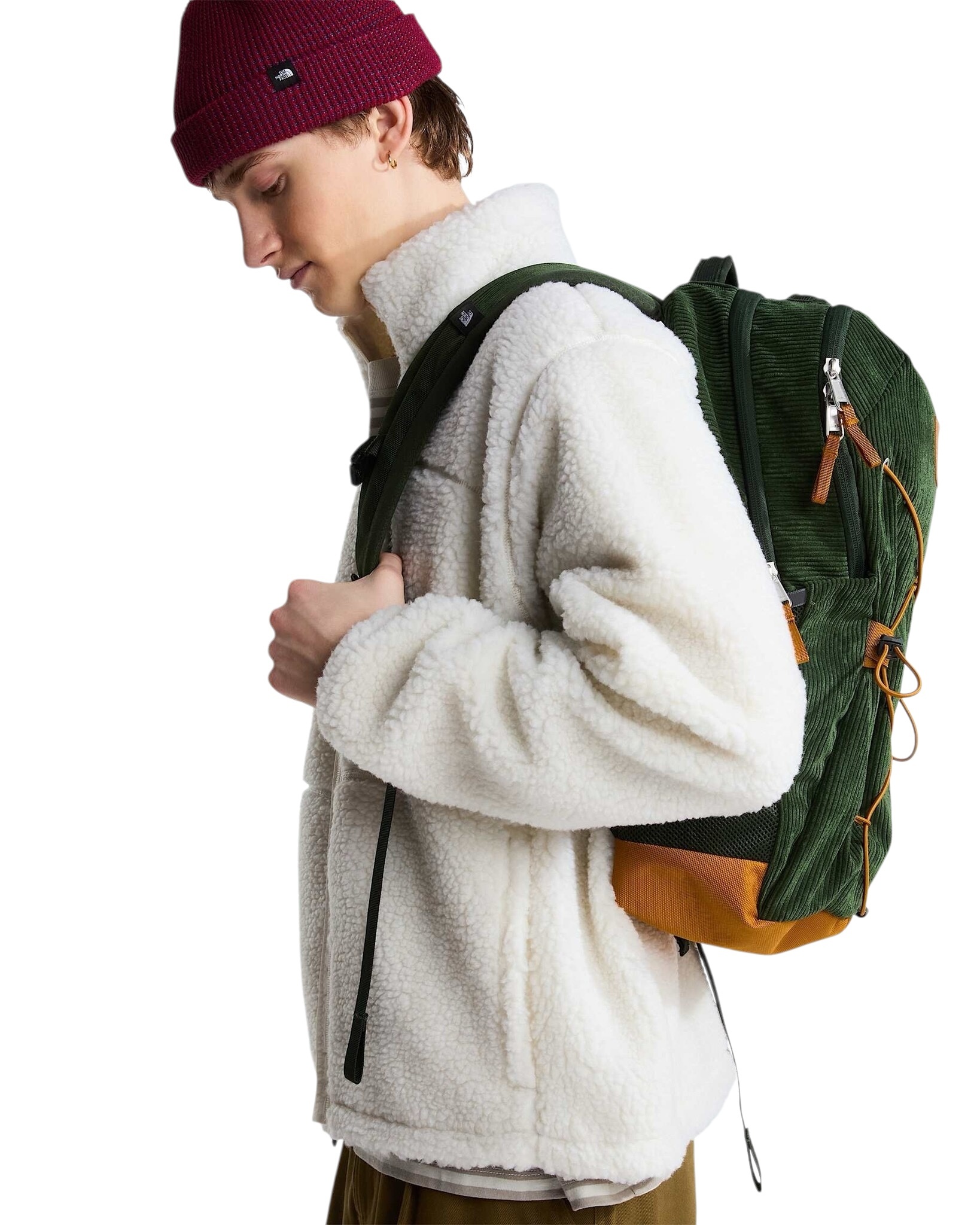 The North Face M' Extreme Pile 2 Full ZIP Jacket - White Dune