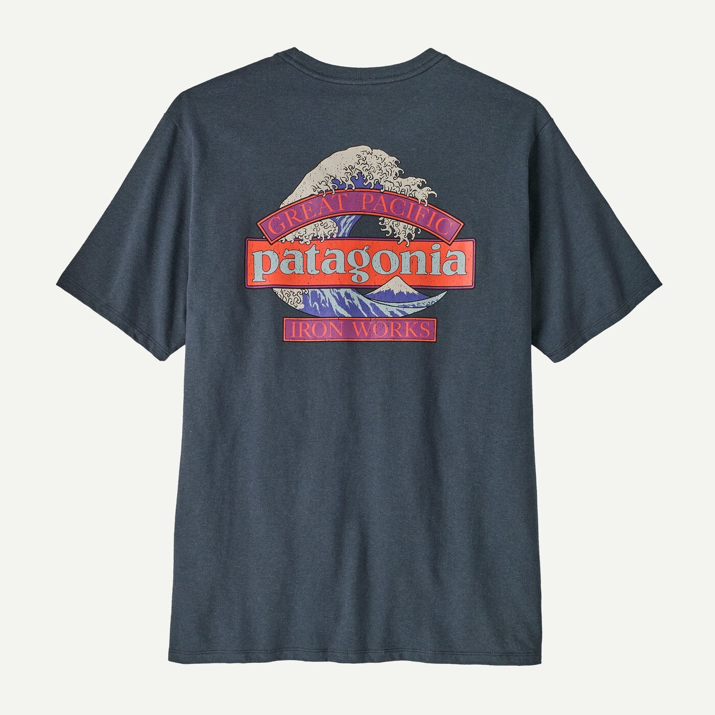 Patagonia M's Great Waves Responsibili Tee - Summit blue