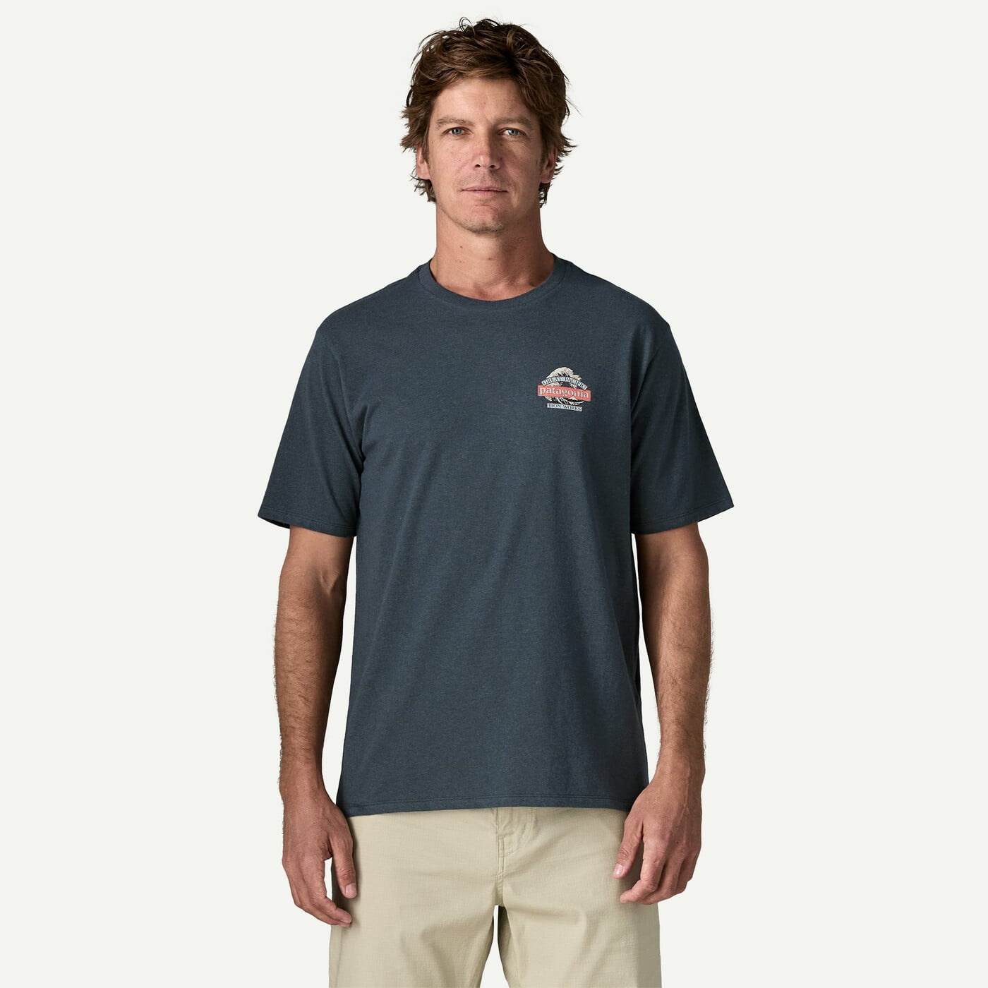 Patagonia M's Great Waves Responsibili Tee - Summit blue