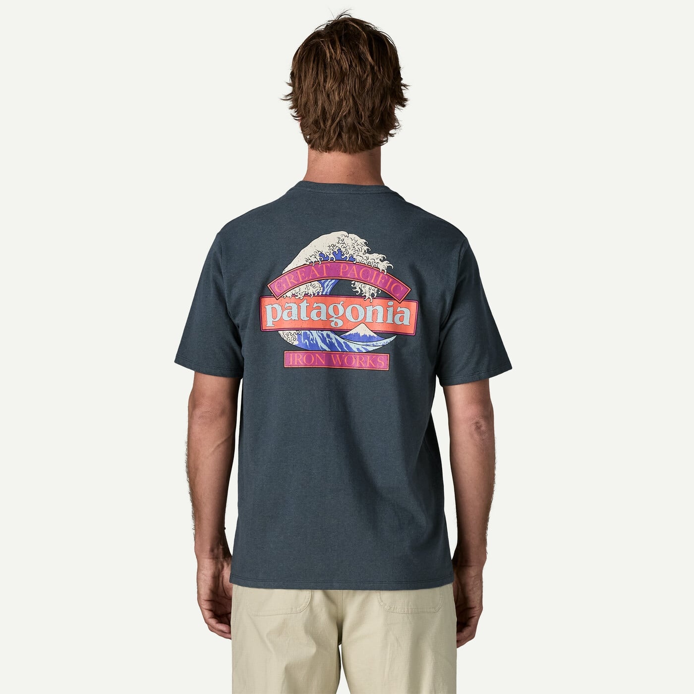 Patagonia M's Great Waves Responsibili Tee - Summit blue