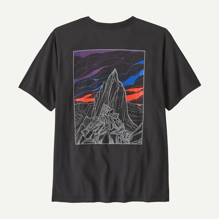 Patagonia M's Cloud Crag T-Shirt - Black