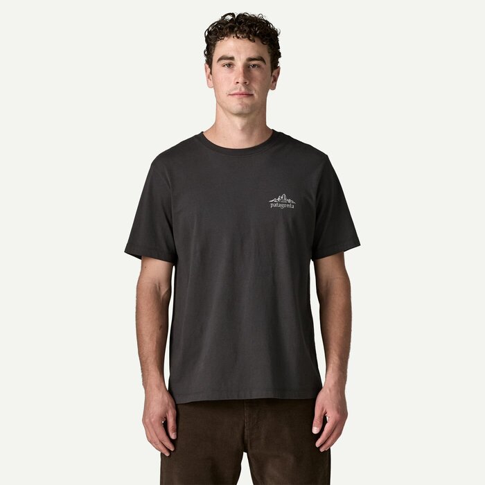 Patagonia M's Cloud Crag T-Shirt - Black