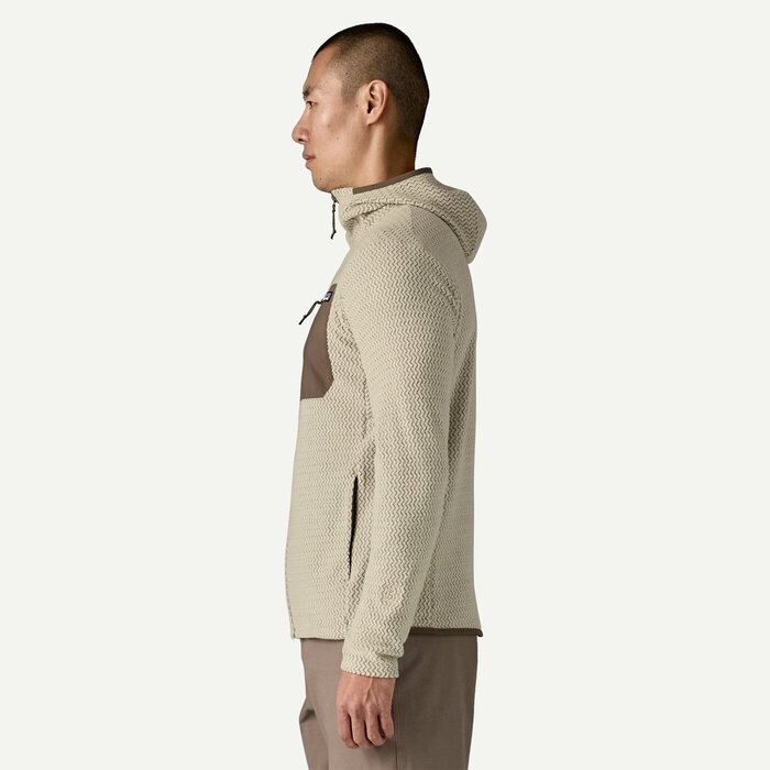 Patagonia M's R1 Air Full Zip Hoody - Pelican